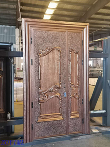 Z0YIMA/ G & K Great Door -Luxry Cast Aluminium Imitation Copper Door ZYM-K116