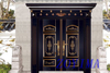 Z0YIMA/ G & K Great Door - Metal Entrance Seucrity Door Black Copper Color ZYM-M2050