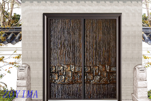 Z0YIMA/ G & K Great Door - China Cast Aluminum And Glavanized Security Door Supplier ZYM-P1-6015