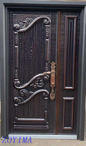 Z0YIMA/ G & K Great Door - Nigeria Popular Cast Aluminium Imitation Copper Door ZYM-K121