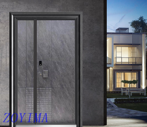 Z0YIMA/ G & K Great Door -China Metal Seucrity Door ZYM-M2065 Son And Mother Door
