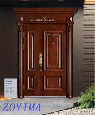 Z0YIMA/ G & K Great Door-China Steel Security Doors G-P18