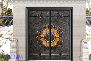 Z0YIMA/ G & K Great Door -China Metal Seucrity Door ZYM-M2066 Double Door 