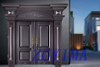 Z0YIMA/ G & K Great Door - Metal Seucrity Door Black Copper Color ZYM-M2035